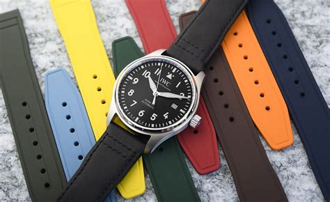 Strap Decisions: Exploring New IWC Colored Rubber Straps and 